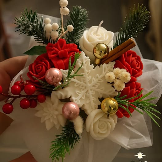 🎄 Vánoční svíčková aranže